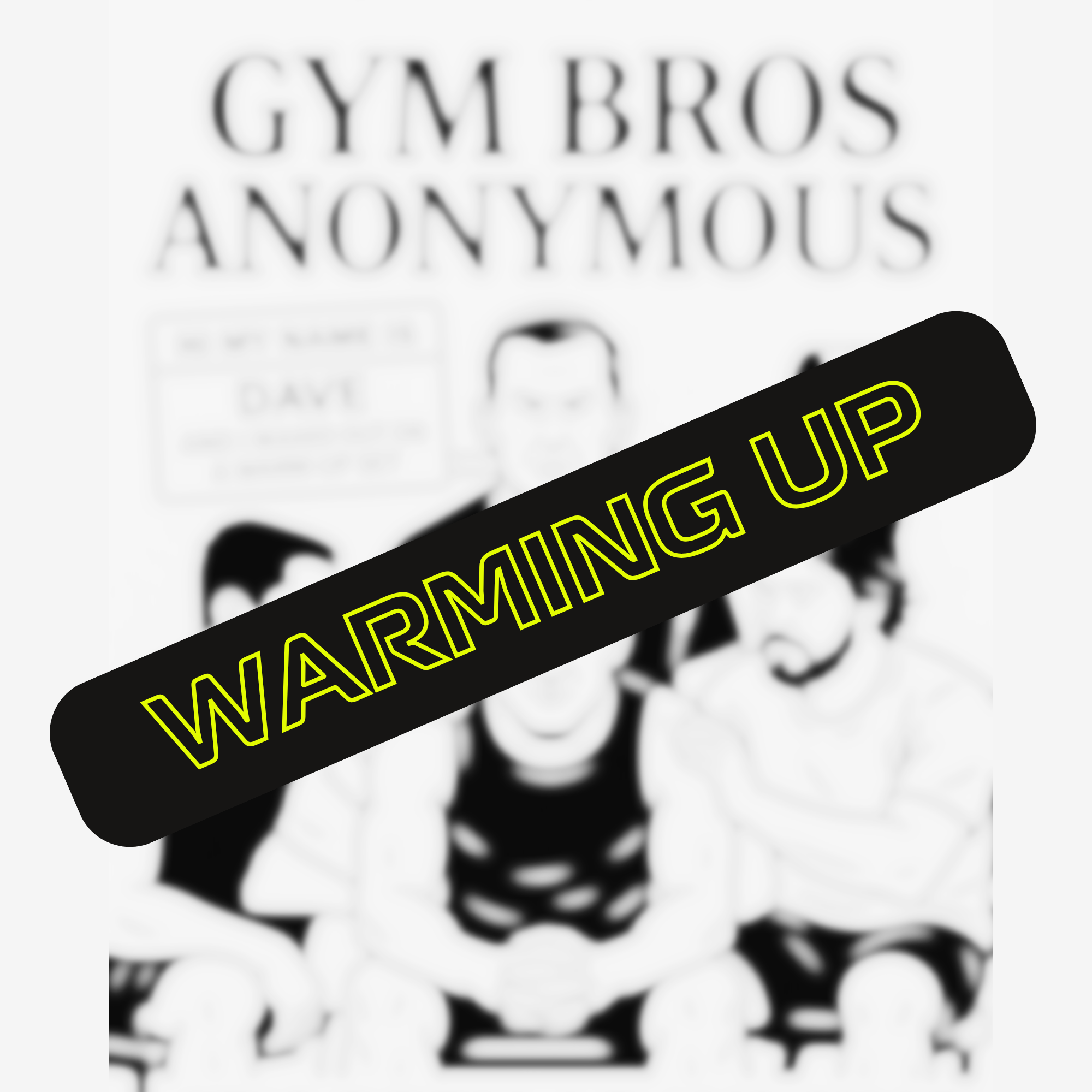 coming soon design gym bros anonymous iron plate mafia