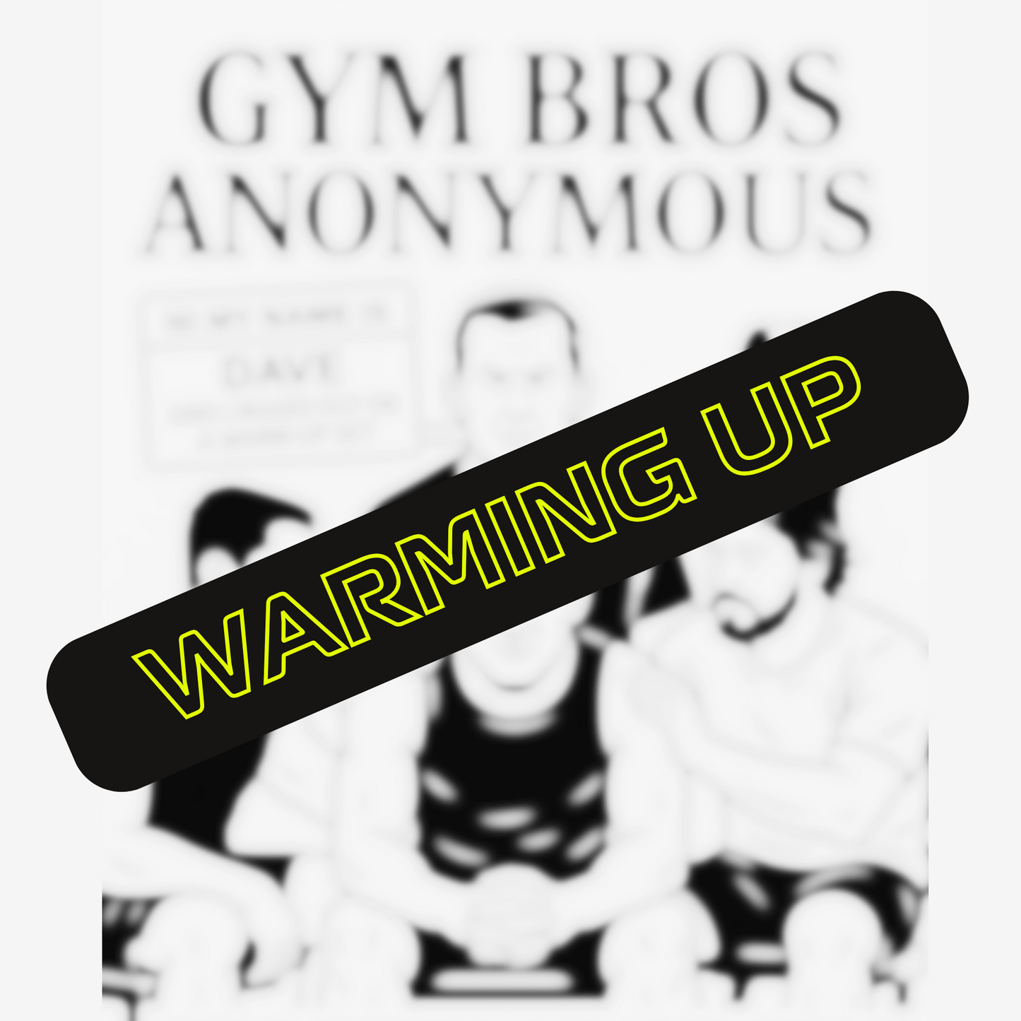 coming soon design gym bros anonymous iron plate mafia