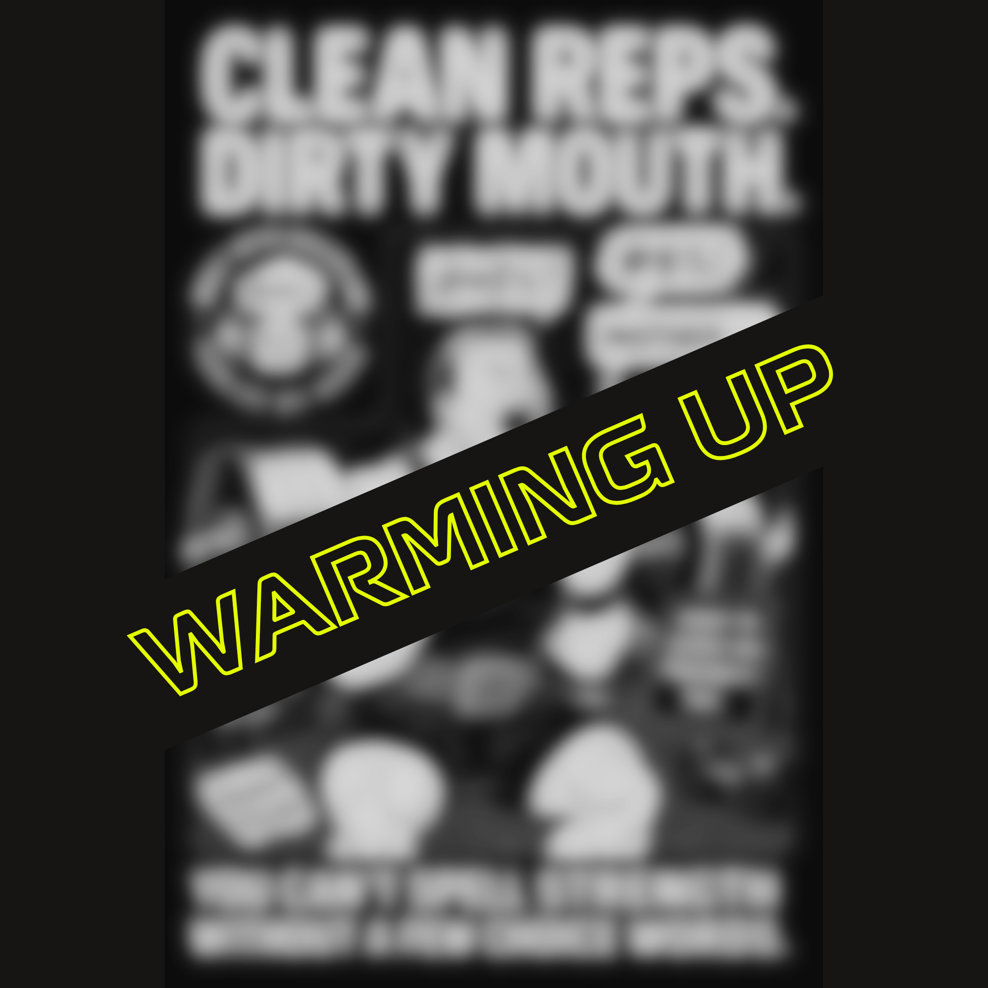 coming soon design clean reps dirty mouth iron plate mafia